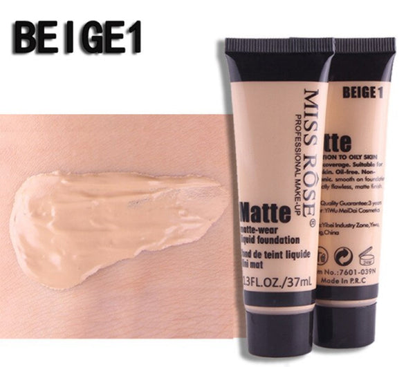 Miss Rose Long Lasting Soft Matte Foundation 37ml