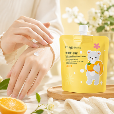 Images Original Rejuvenating Hand Cream 30g for Dry & Cracked Hands | Deep Moisturizing, Fast-Absorbing & Non-Greasy Hand Moisturizer | Long-Lasting Hydration | Orange Fragrance
