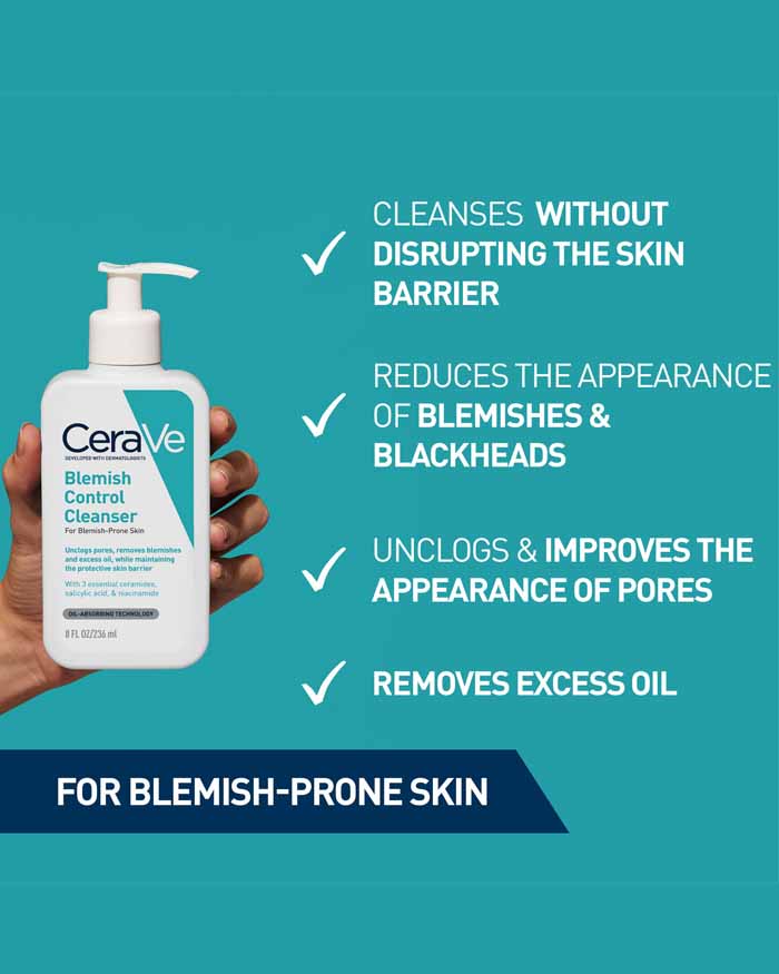 CeraVe Blemish Control Cleanser   237 ml