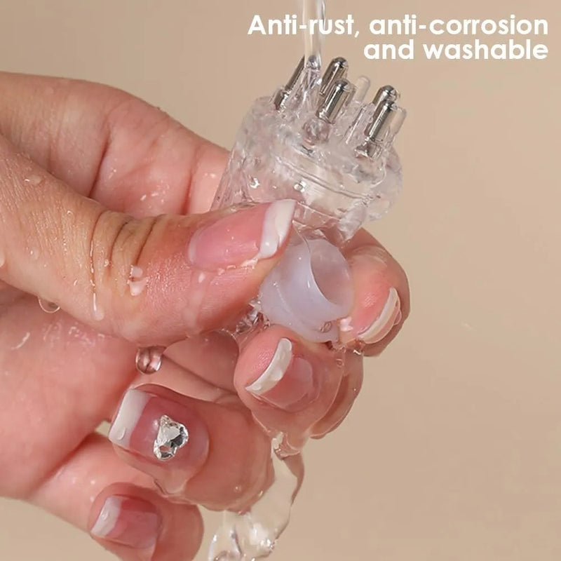 Mini Portable Oil Scalp Applicator Hair Oil Applicator Bottle Scalp Massager