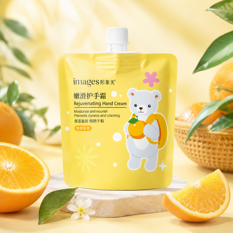 Images Original Rejuvenating Hand Cream 30g for Dry & Cracked Hands | Deep Moisturizing, Fast-Absorbing & Non-Greasy Hand Moisturizer | Long-Lasting Hydration | Orange Fragrance