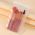 5-in-1 Complete Beauty Kit – Flicka Silk Touch Primer, FV Foundation, 8-Piece Mini Makeup Brush Set, Cream Blush & Rhode Raspberry Jelly Lip Tint