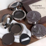 Sweet Mint Hairline Filling Powder Compact | Hair Root Cover Up | Hairline Concealer | Black & Brown