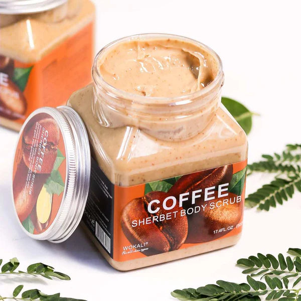 Glow-Up Duo Coffee Scrub & Exfoliating Glove – Smooth, Soft & Radiant Skin
