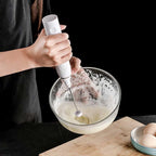 3-Speed Rechargeable Milk Frother & Handheld Coffee Beater