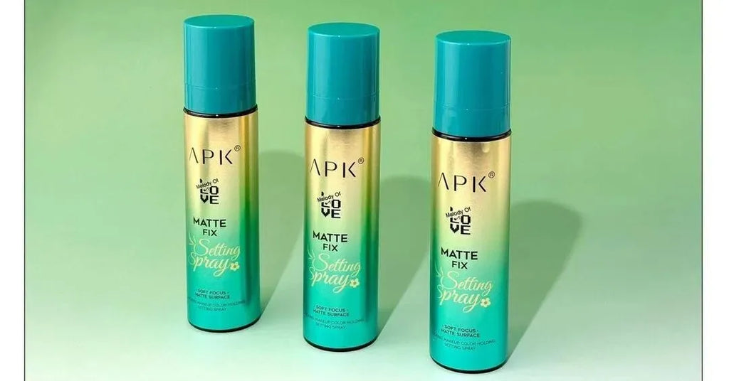 APK Waterproof Matte Makeup Setting Spray Fixer 100ml