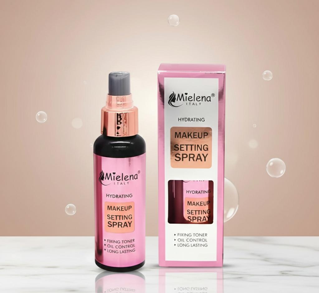 Mielena Italy Hydrating Makeup Setting Spray – Oil Control Fixer