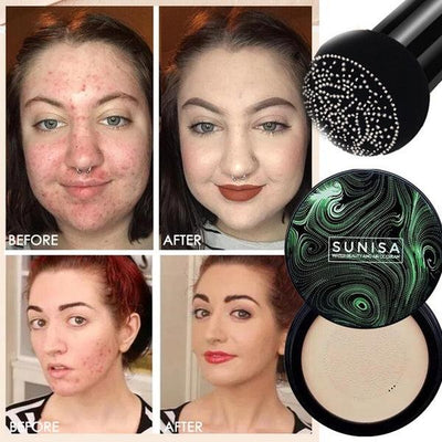 SUNISA Foundation Base Waterproof Mushroom Head Air Cushion CC Cream