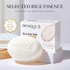BIOAQUA Rice Raw Pulp Soap 100g