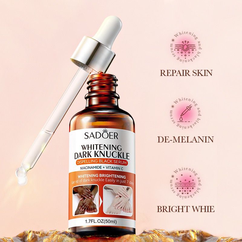 SADOER Dark Knuckle Whitening Serum 50ml | Niacinamide & Vitamin C