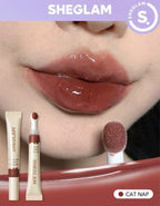 SHEGLAM Pout Pillow Cushion Lip Gloss – Korean Hydrating Lip Tint