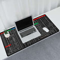Keyboard Shortcut Extended Desk Mat – Large Gaming & Office Mouse Pad