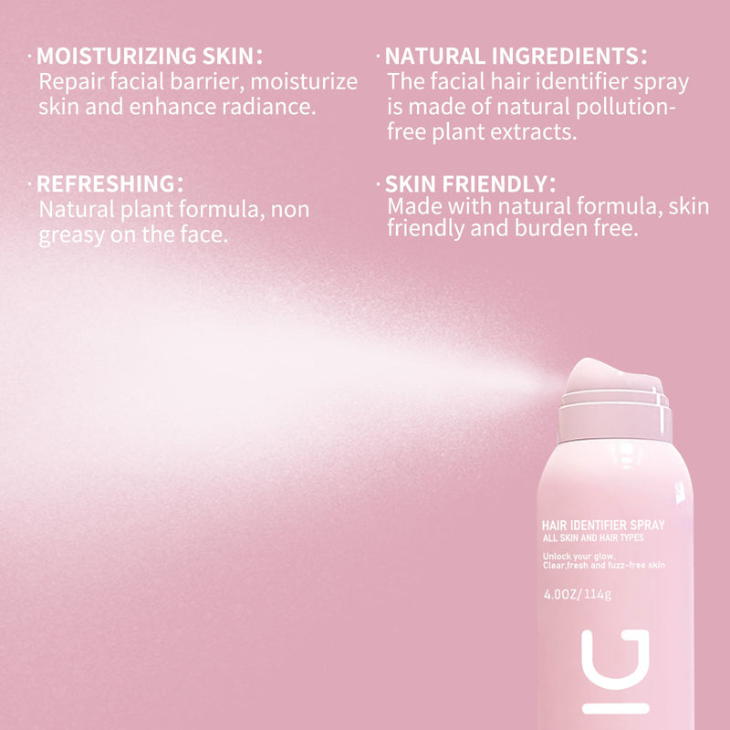 Dimot Hair Identification Spray With 4 Shaving Knives identifier