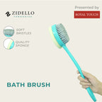 2 in 1 Bath Back Scrubber Shower Wash Sponge BODY CLEANING BRUSH