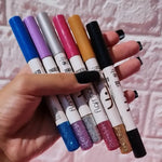 Flormar Glitter Eye Shadow Pencil Set 12 Colors | Waterproof Shimmer Eyeshadow & Eyeliner Pencils | Long-Lasting Metallic Eye Makeup