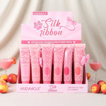 Hudamoji Silk Ribbon Jelly Lip Gloss Set 6pcs – Hydrating & Plumping