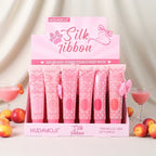 Hudamoji Silk Ribbon Jelly Lip Gloss Set 6pcs – Hydrating & Plumping