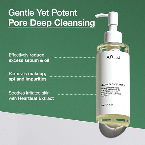ANUA Heartleaf Pore Control Cleansing Oil - 200ml