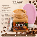 Glow-Up Duo Coffee Scrub & Exfoliating Glove – Smooth, Soft & Radiant Skin