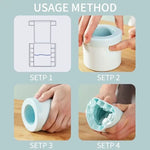 Portable Silicone Ice Cube Maker Cup & Mold