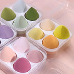 Premium 4PCS Multi-Shape Makeup Blending Sponge Set