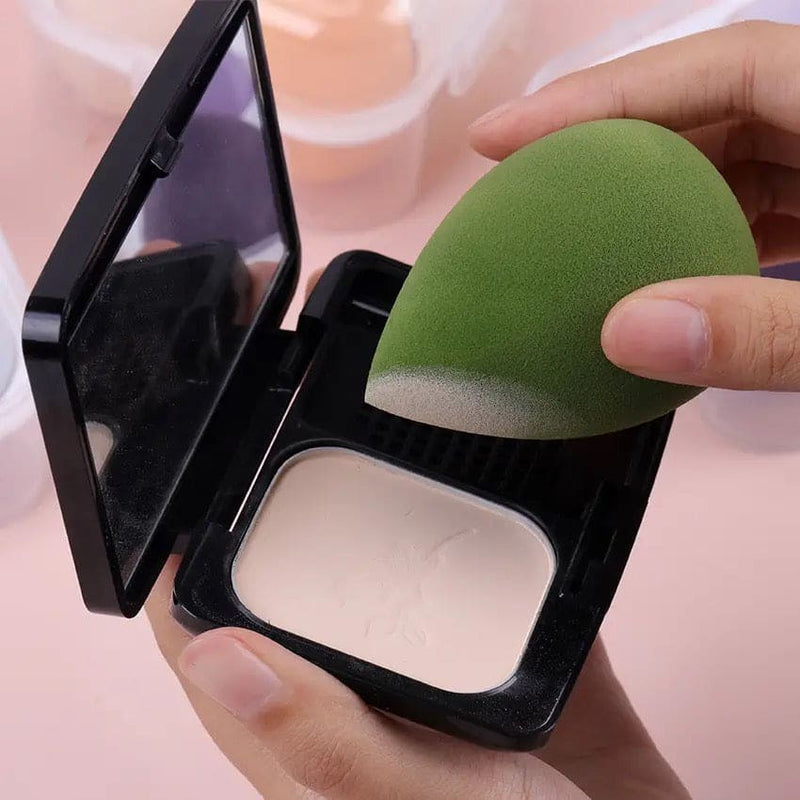 Premium 4PCS Multi-Shape Makeup Blending Sponge Set