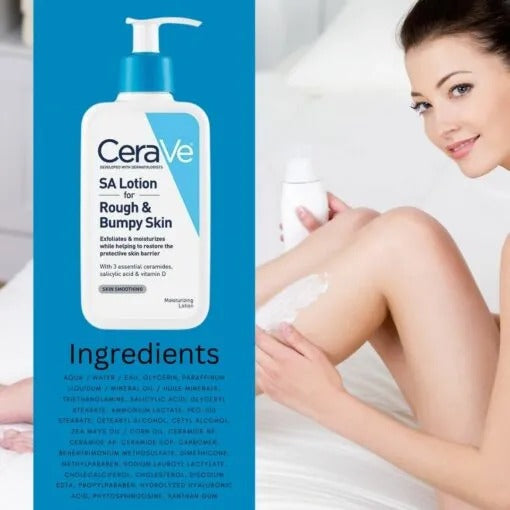 CeraVe SA Lotion 237ml – Salicylic Acid for Rough & Bumpy Skin
