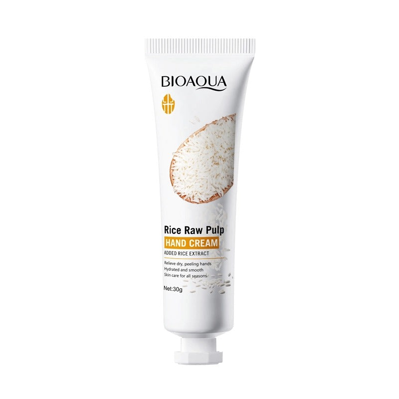 BIOAQUA Rice Raw Pulp Hand Cream for Dry Hands 30g