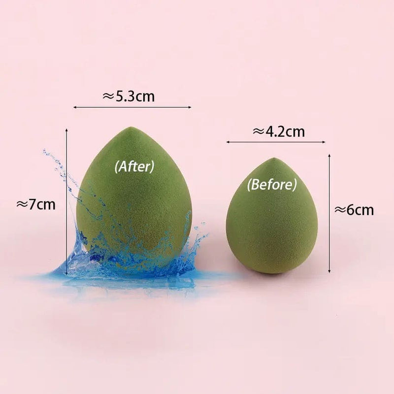 Premium 4PCS Multi-Shape Makeup Blending Sponge Set