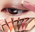 Dragon Ranee Eyeshadow Stick 2 In 1 Double Color Gradient Velvet Shadow Stick Eye Makeup Waterproof Lasting Shimmer Metallic Eyeshadow Makeup