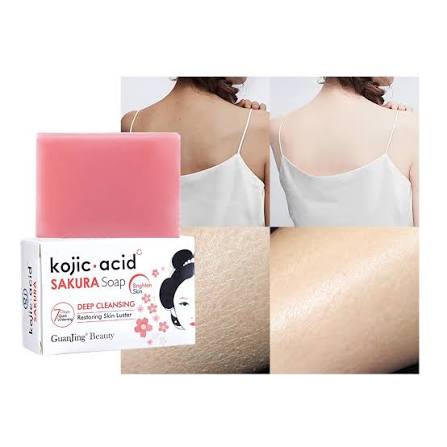 Kojic Acid Sakura 7 days quick whitening brightening cleansing Soap