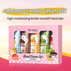 BIOAQUA 5pcs Fruit Cake Hand Cream Set - Moisturizing Gift