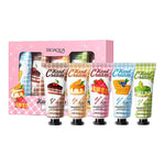 BIOAQUA 5pcs Fruit Cake Hand Cream Set - Moisturizing Gift