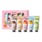 BIOAQUA 5pcs Fruit Cake Hand Cream Set - Moisturizing Gift
