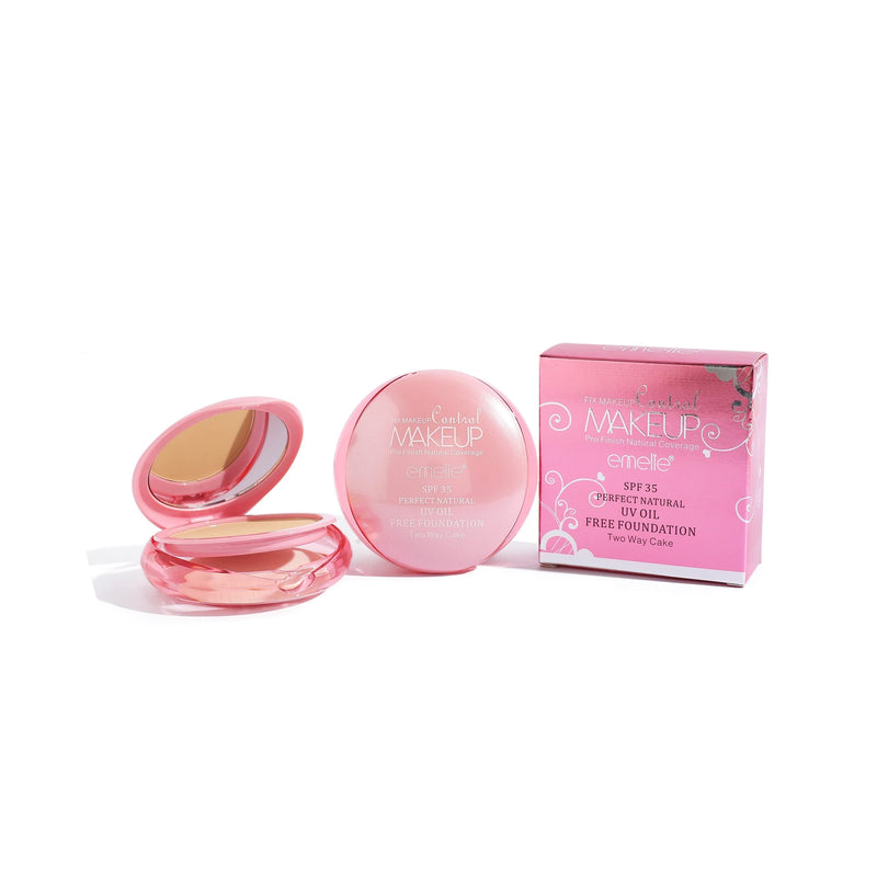 Emelie Two Way Cake Face Powder SPF 35 | Oil-Free Foundation