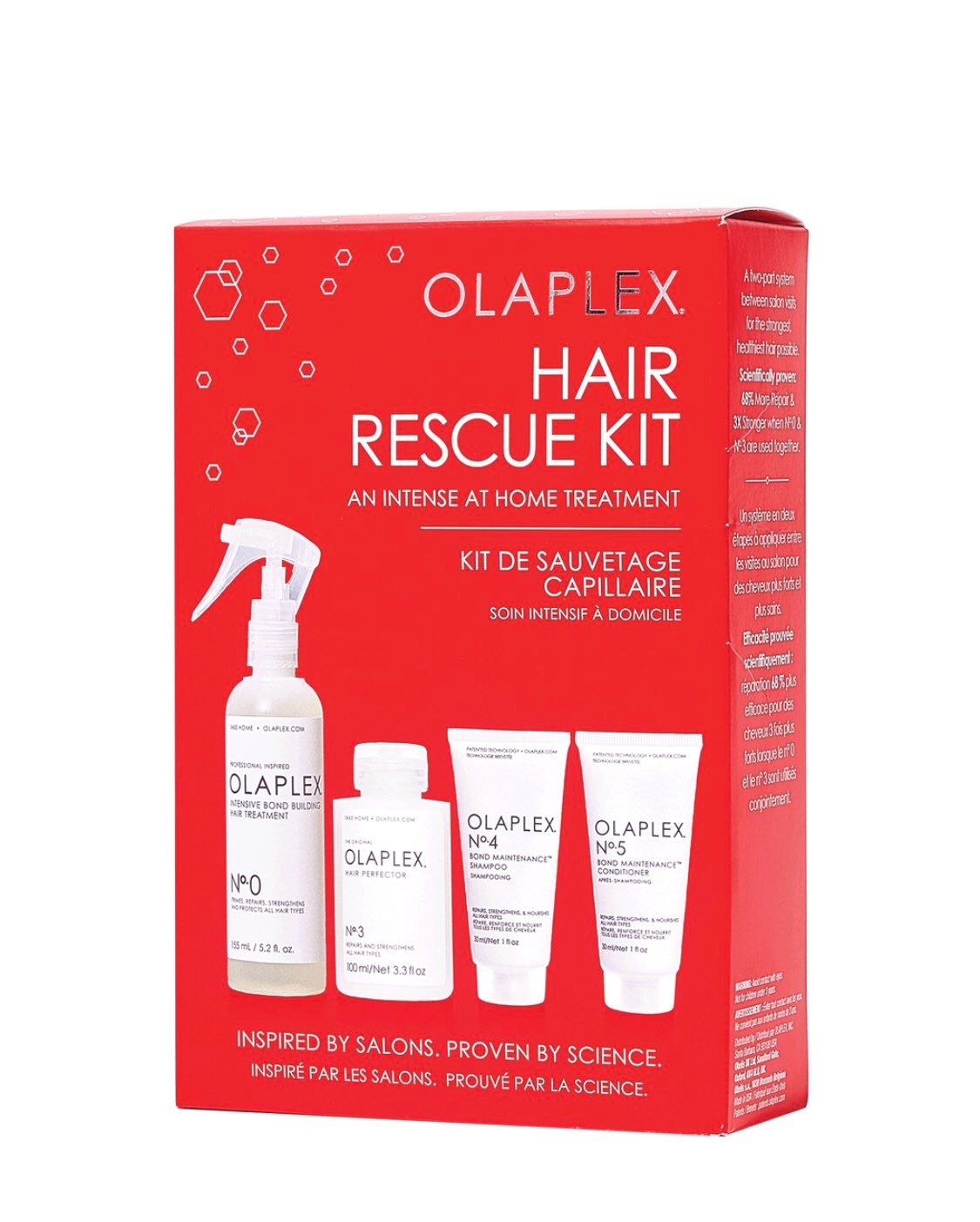 OLAPLEX Hair Rescue Kit – Bond Repair Treatment for Dry & Damaged Hair