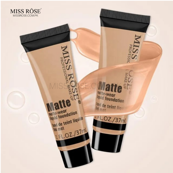Miss Rose Long Lasting Soft Matte Foundation 37ml