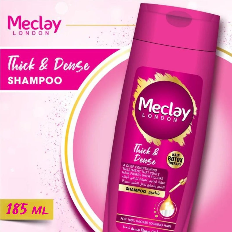 Meclay London Thick & Dense Shampoo 185ml