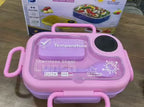 Smart Temperature Display Stainless Steel Lunch Box 800ml Leakproof Bento Box for School Office Travel & Kids Meals
