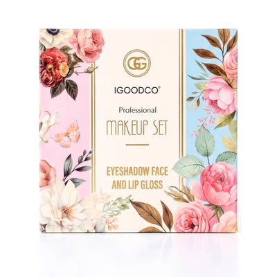 IGOODCO Professional All-in-One Makeup Set – Eyeshadow, Contour & Lip Kit