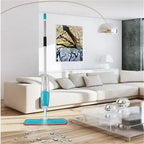 Premium Spray Mop Floor Cleaner with Refillable Water Tank & Washable Microfiber Pads – 360° Wet & Dry Microfiber Flat Mop for Hardwood, Tile, Laminate, Marble & Home Floor Cleaning