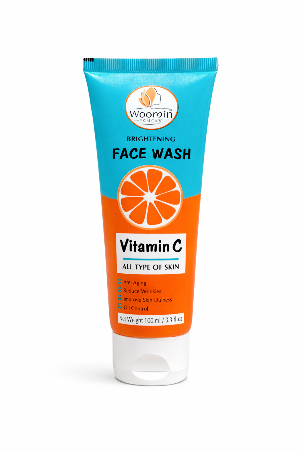 Woomin Face Wash Combo – Salicylic, Vitamin C, Gluta & Rice