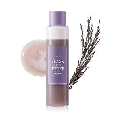 I'm From Black Rice Toner 150ml – Hydrating & Oil Control Toner for Oily Skin | Korean Skincare