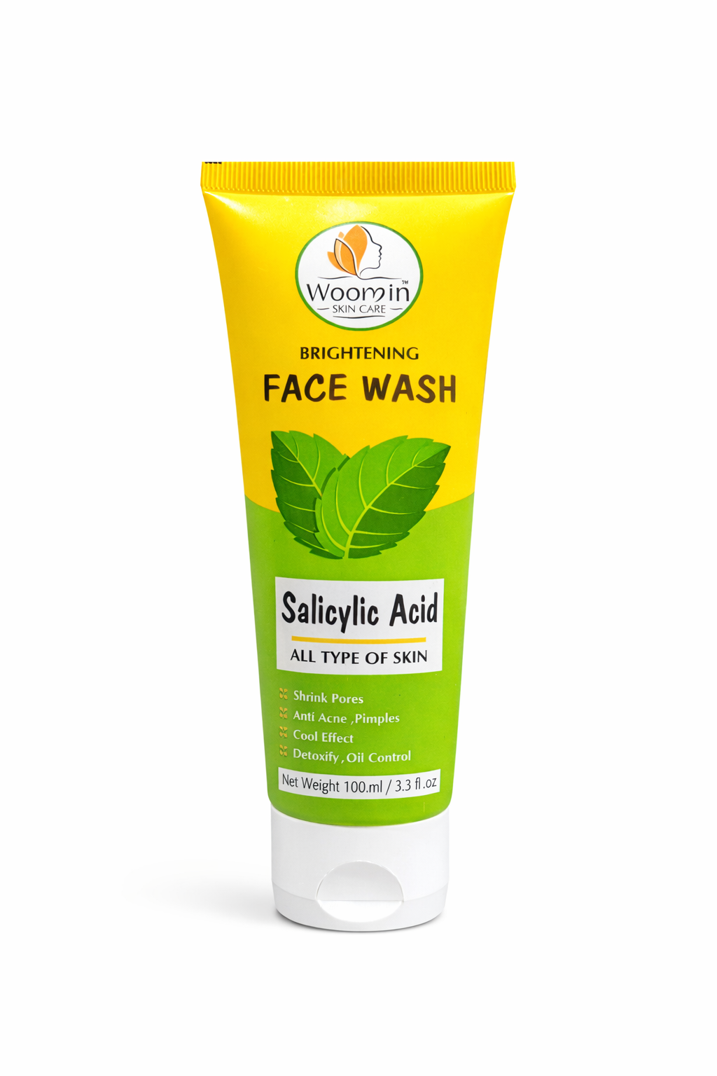 Woomin Face Wash Combo – Salicylic, Vitamin C, Gluta & Rice