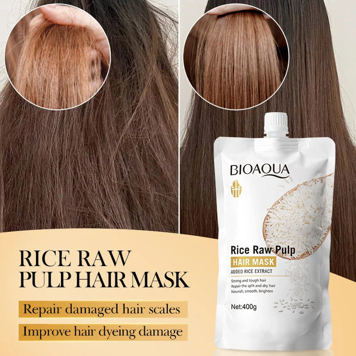 BIOAQUA Rice Nourishing Hair Mask