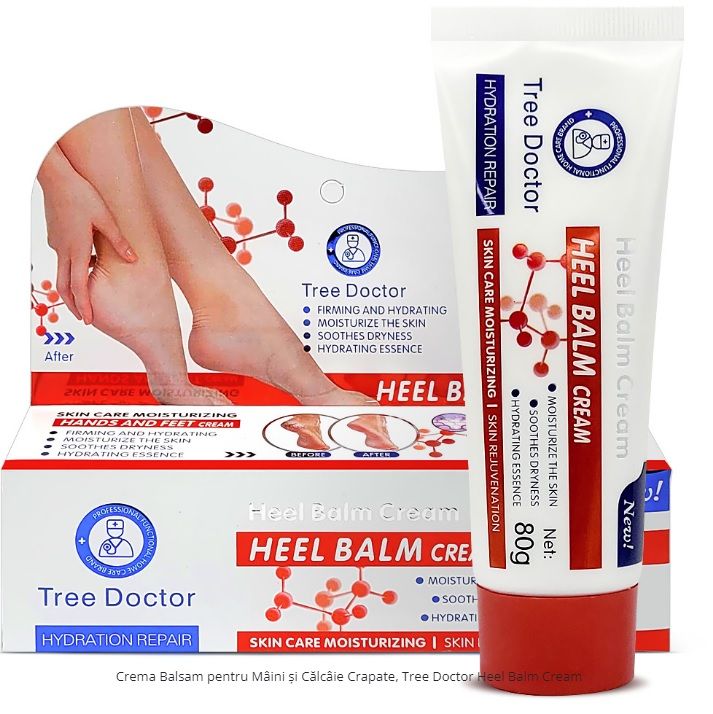 Tree Doctor Heel Balm Cream 80g – Cracked Heel Repair & Foot Care