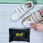 Shoe Cleaning Wipes for White Sneakers & Leather Shoes – Instant Disposable Wet Wipes for Dirt, Stain & Scuff Removal Shoe Care Cleaning Kit