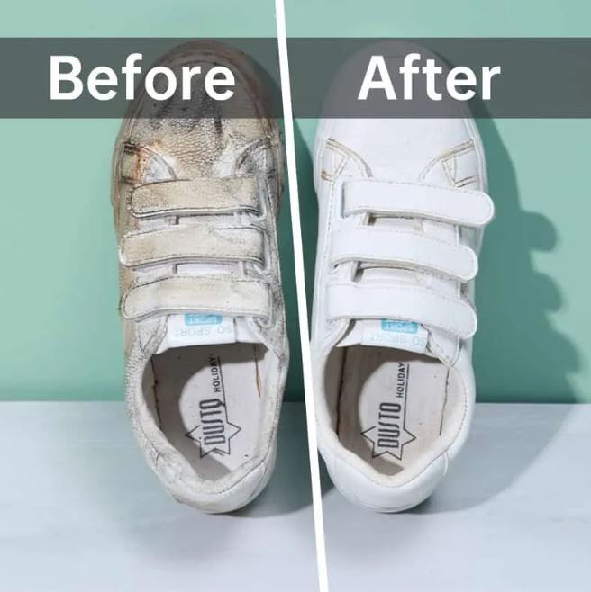 Shoe Cleaning Wipes for White Sneakers & Leather Shoes – Instant Disposable Wet Wipes for Dirt, Stain & Scuff Removal Shoe Care Cleaning Kit